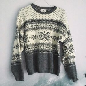 Vintage Nordic sweater